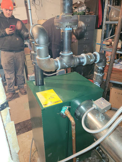 Steam Boiler Piping